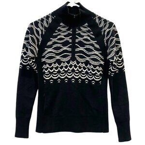 Title Nine Merino Blend Half-Zip Long Sleeve Sweater Size XS